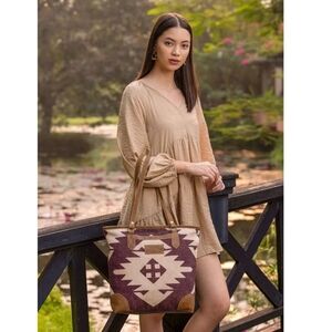 Myra Bag Earthy Tote Bag like new